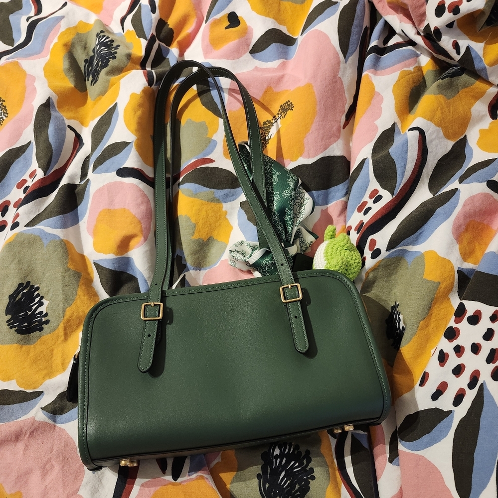 Coach Swing Zip In Hunter Green
